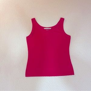 Vintage Y2K bright pink basic cami